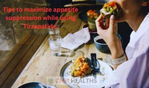 How long does it take for tirzepatide to suppress appetite