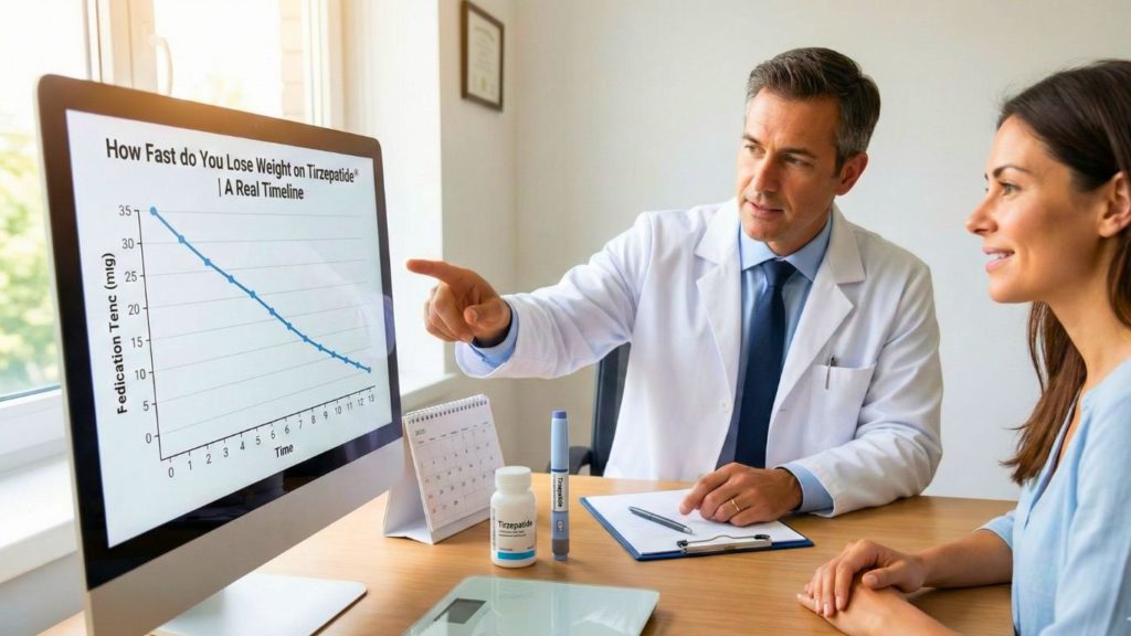 How fast do you lose weight on tirzepatide​