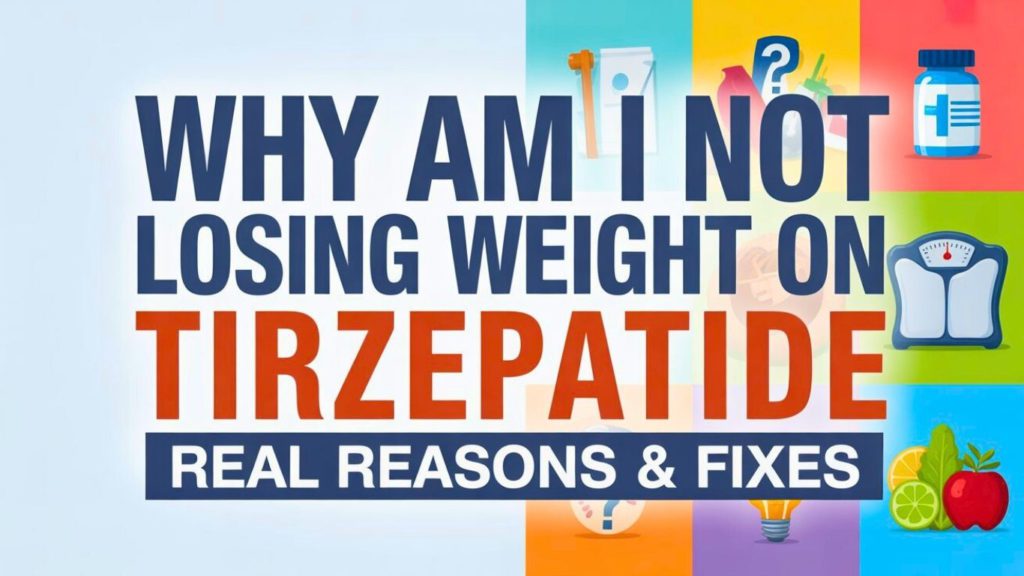 Why am i not losing weight on tirzepatide