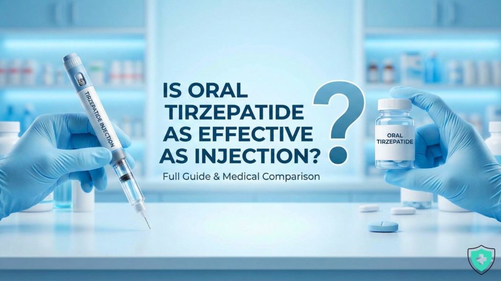 Is Oral Tirzepatide As Effective As Injection